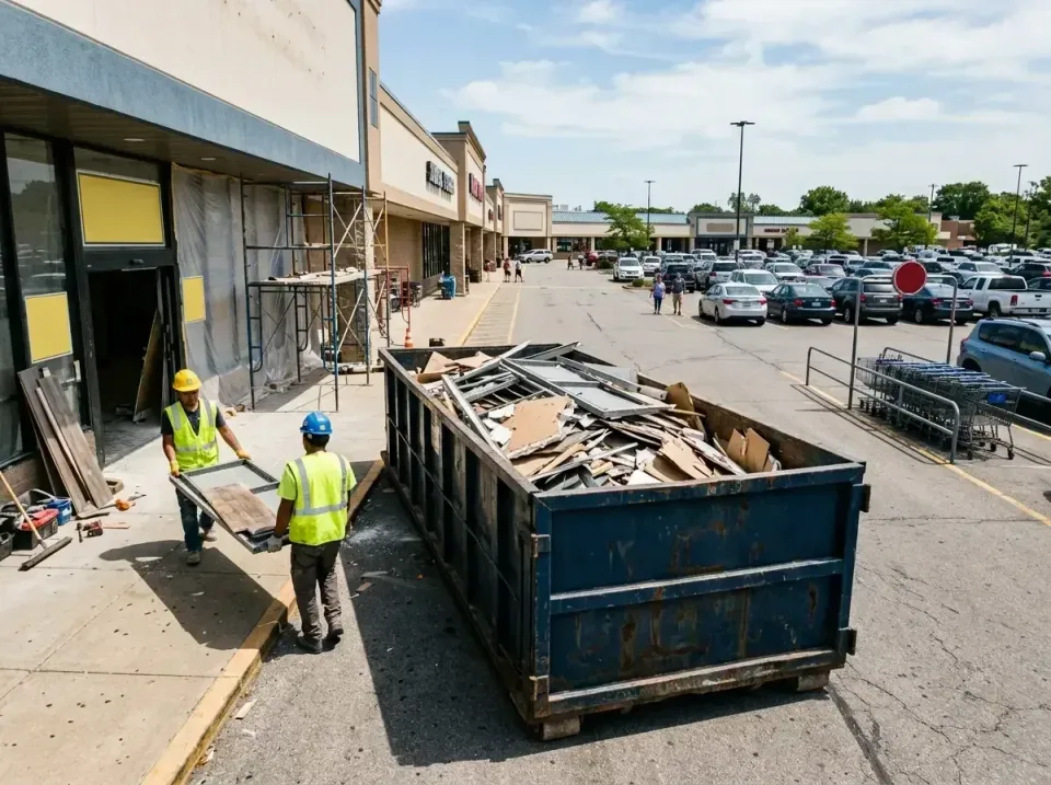 retail-store-renovation-debris-003 — frequently asked questions, Roll-off Dumpster Rentals in Ten Mile Run, NJ